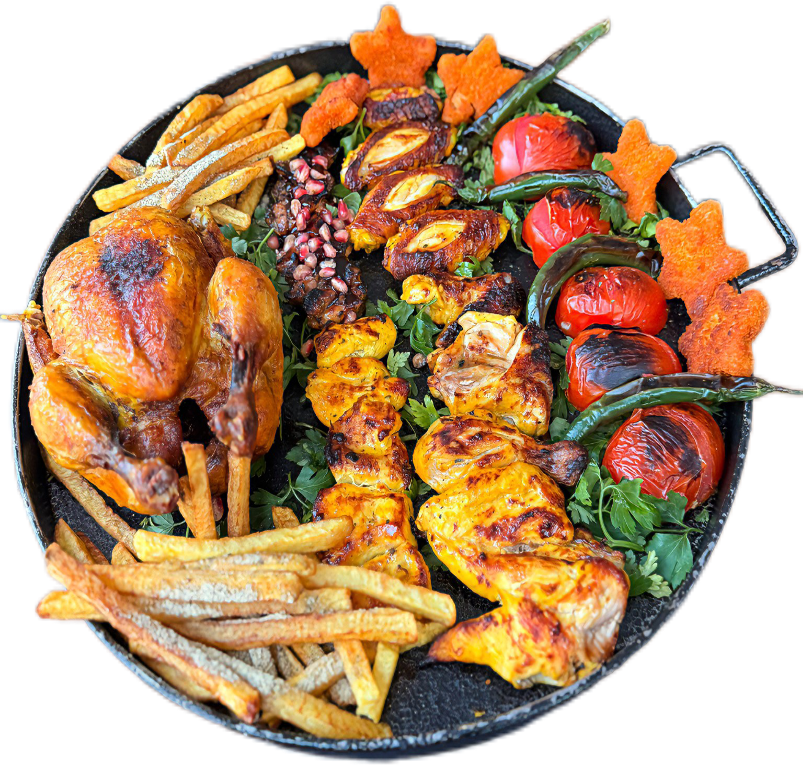 سینی جوجه شایلو (مناسب برای 2 نفر)
